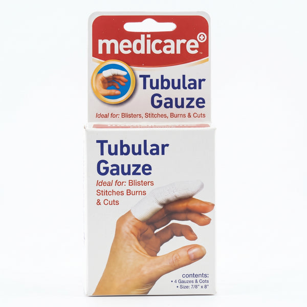 Medicare Tubular Gauze & 4 Finger Cots