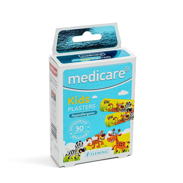 Medicare Zoo Fun Kids Plasters 30Pk