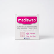 Medicare Mediswab 10Cm X10cm 100Pk