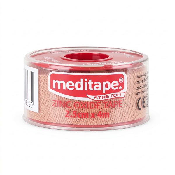 Medicare Meditape 2.5X5m Zinc Oxide Tape