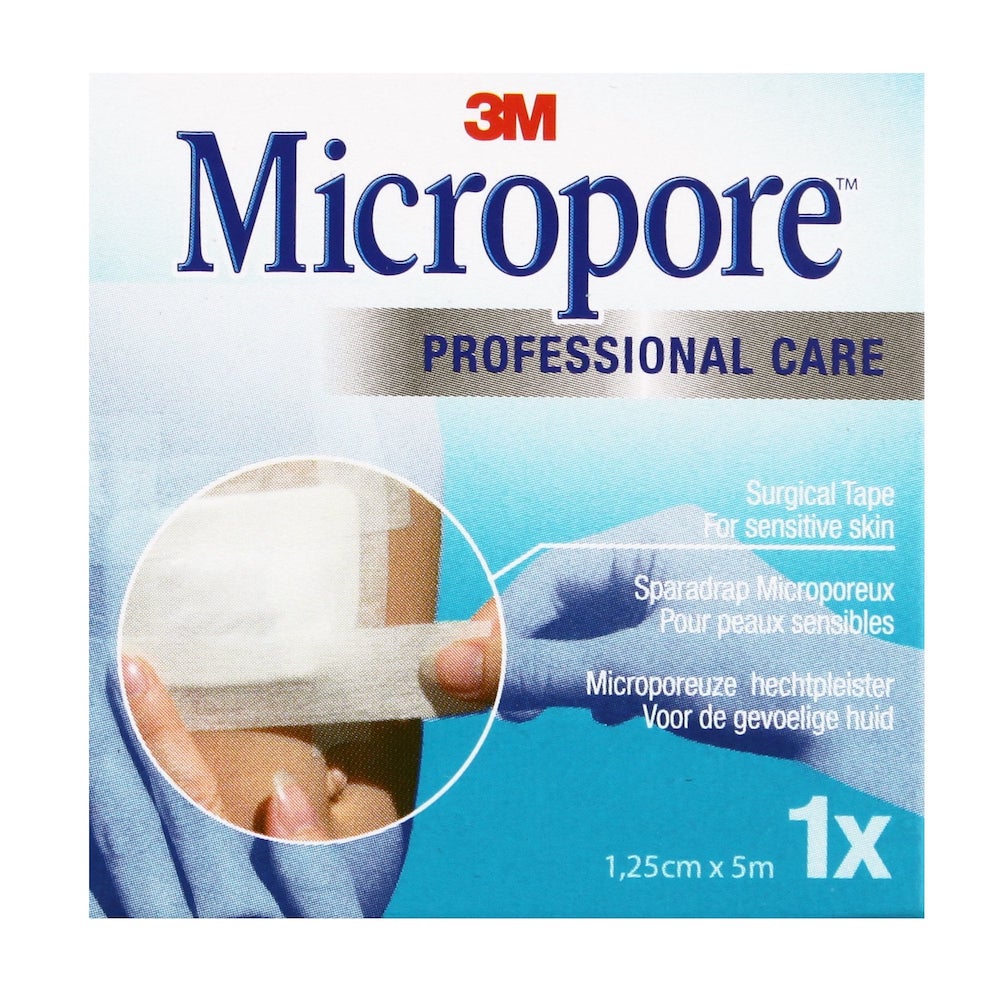 Mepore Micropore Tape Sml 1.25Cm X 5M Long