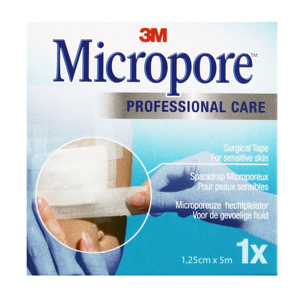 Mepore Micropore Tape Sml 1.25Cm X 5M Long