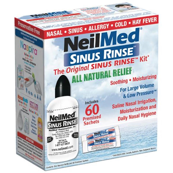 Neilmed Sinus Rinse Orig Kit 240Ml + 60Pk