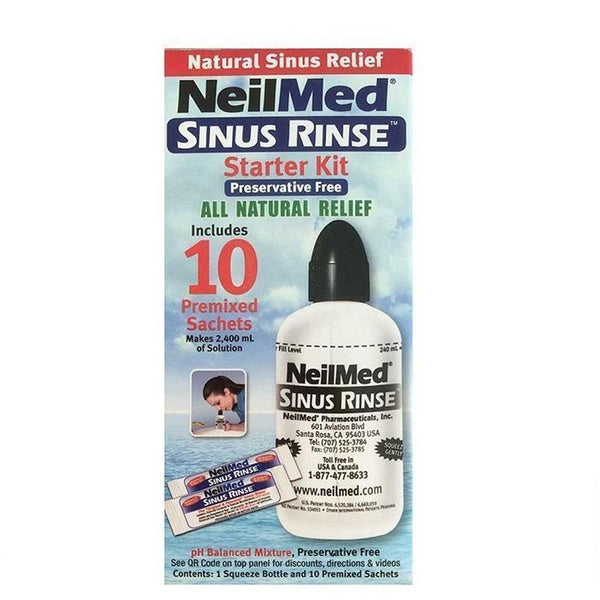 Neilmed Starter Kit Bottle 15 Sachets