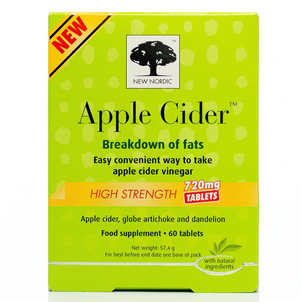 New Nordic Apple Cider 720Mg High Strength 60Pk