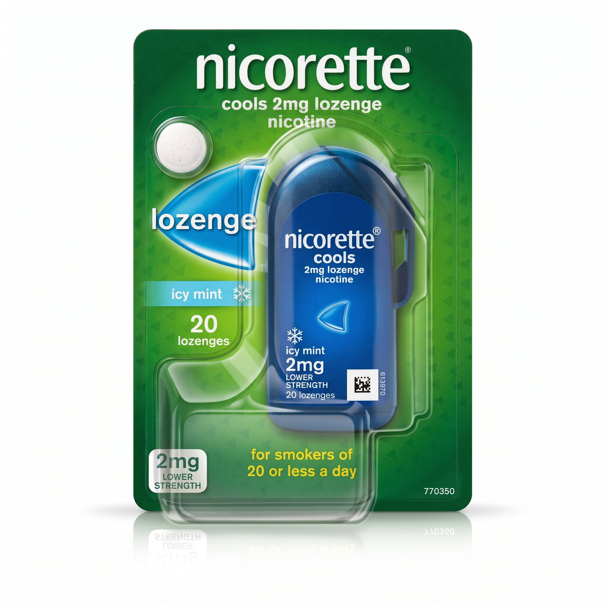 Nicorette Cools 2Mg Loz 20Pk