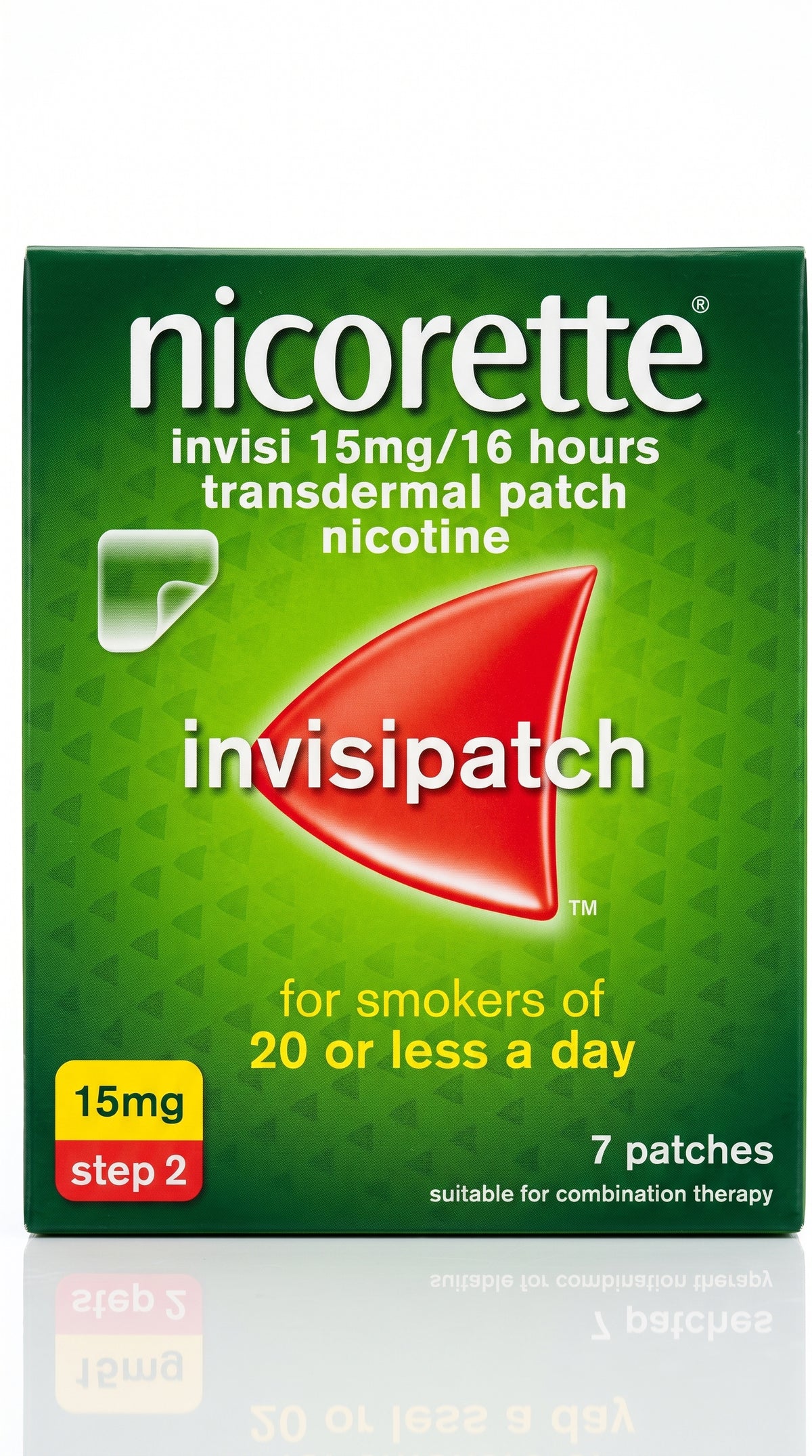 Nicorette Invisi Patch 15Mg 7Pk