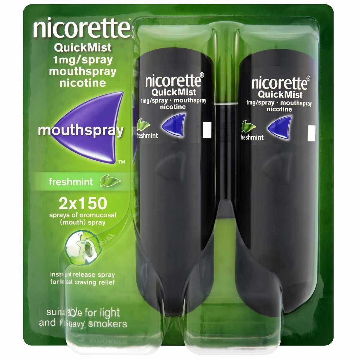 Nicorette Quickmist 1Mg 2Pk