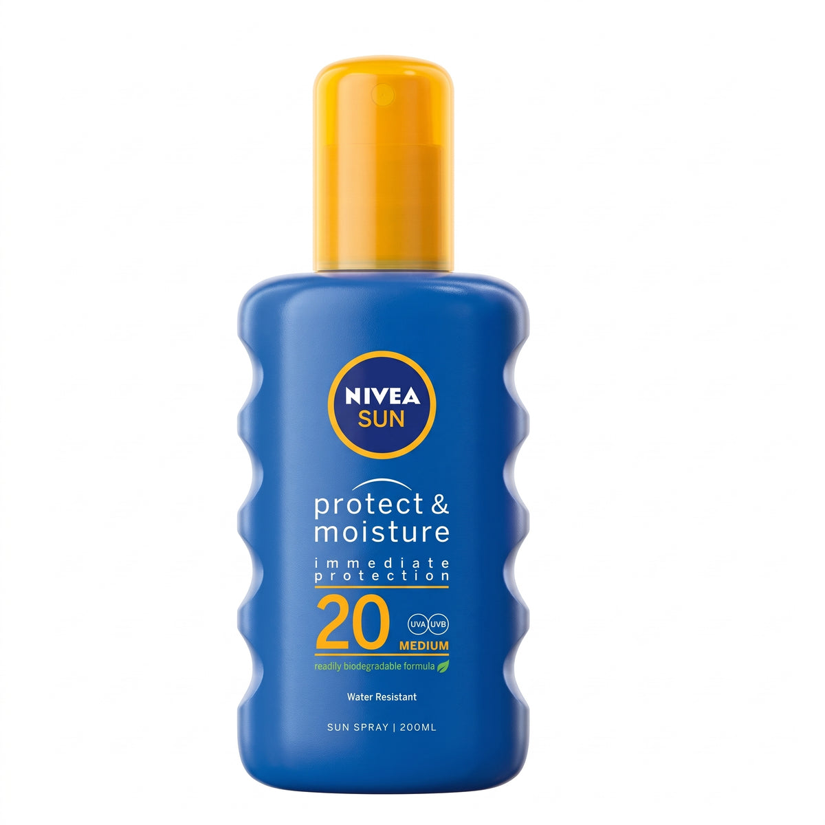 Nivea Sun Protect & Mositure Spf 20 Water Resistant Spray 200Ml