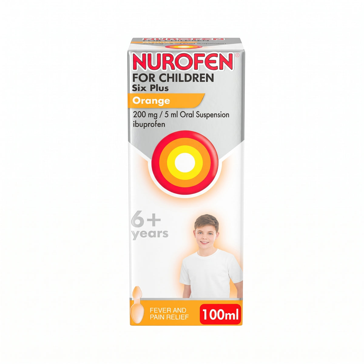 Nurofen Child 6+ 200Ml Spn Orange
