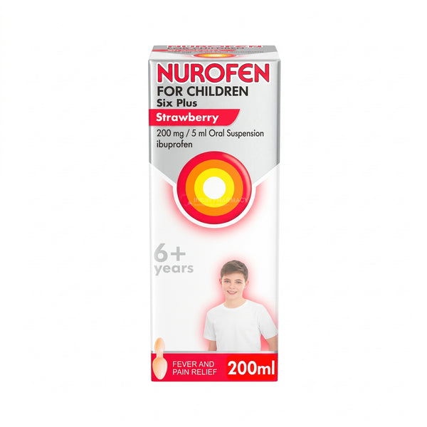 Nurofen Child 6+ 200Ml Spn Strawberry
