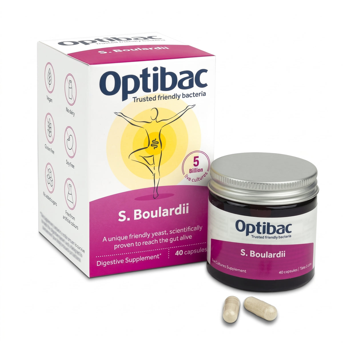 Optibac S.Boulardii (40 Pk)