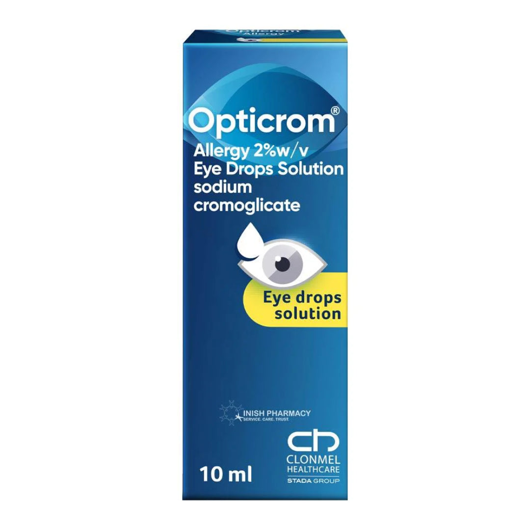Opticrom Allergy 2% Eye Drops 10Ml