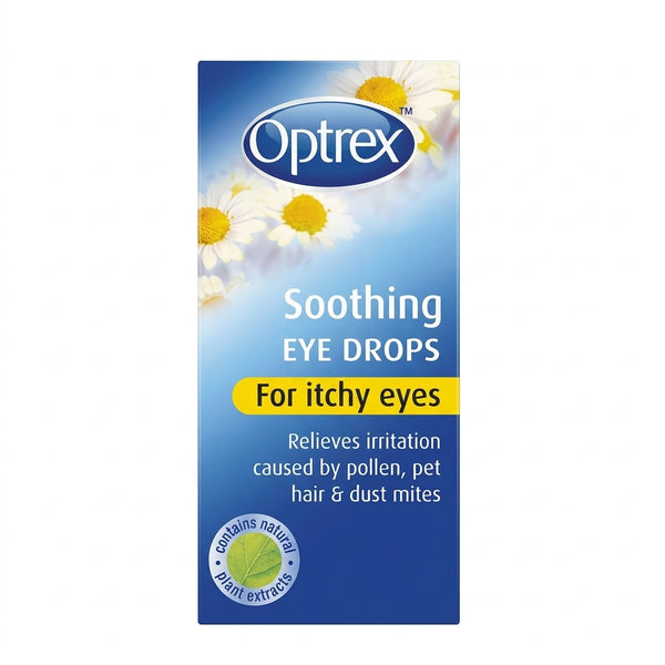 Optrex Soothing Eye Drops For Itchy Eyes 10Ml