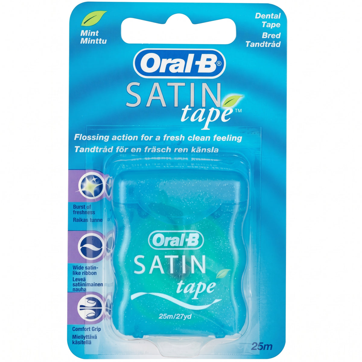 Oral B Satin Tape Mint 25M Floss