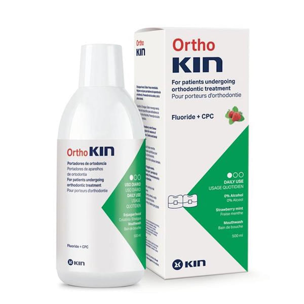 Ortho Kin Mouthwash 500Ml