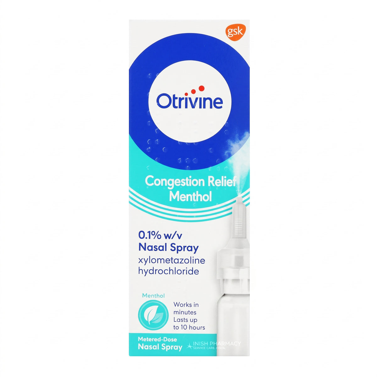 Otrivine Adult Mucus Relief Spray 10Ml