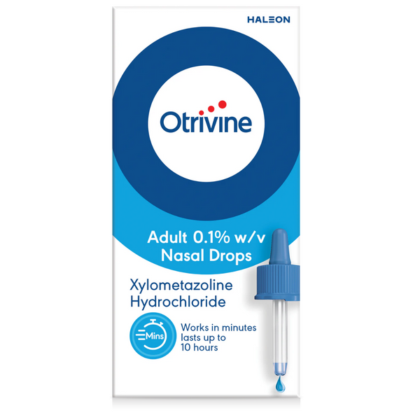 Otrivine Adult Nasal Drops 10Ml