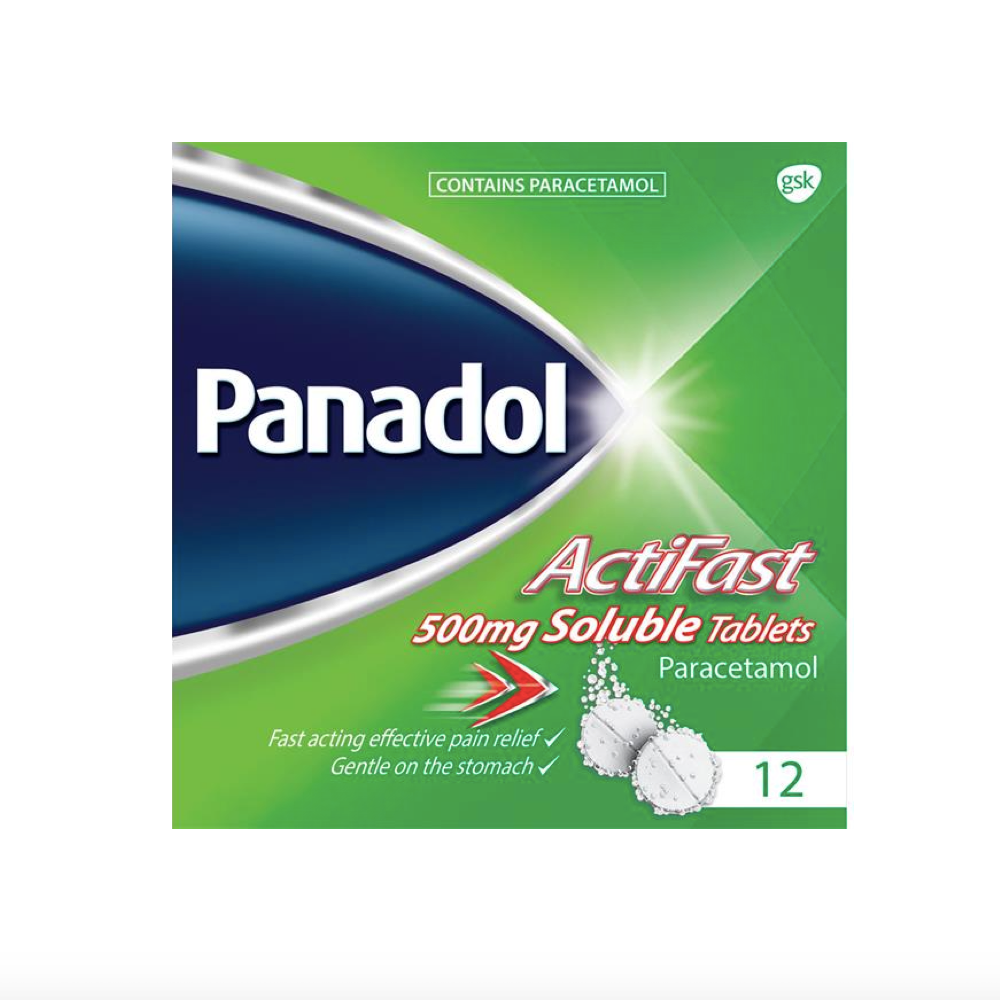 Panadol Actifast Soluble 12Pk
