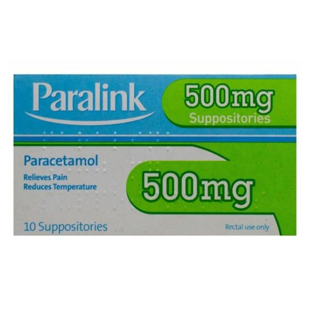 Paralink 500Mg Supp 10Pk