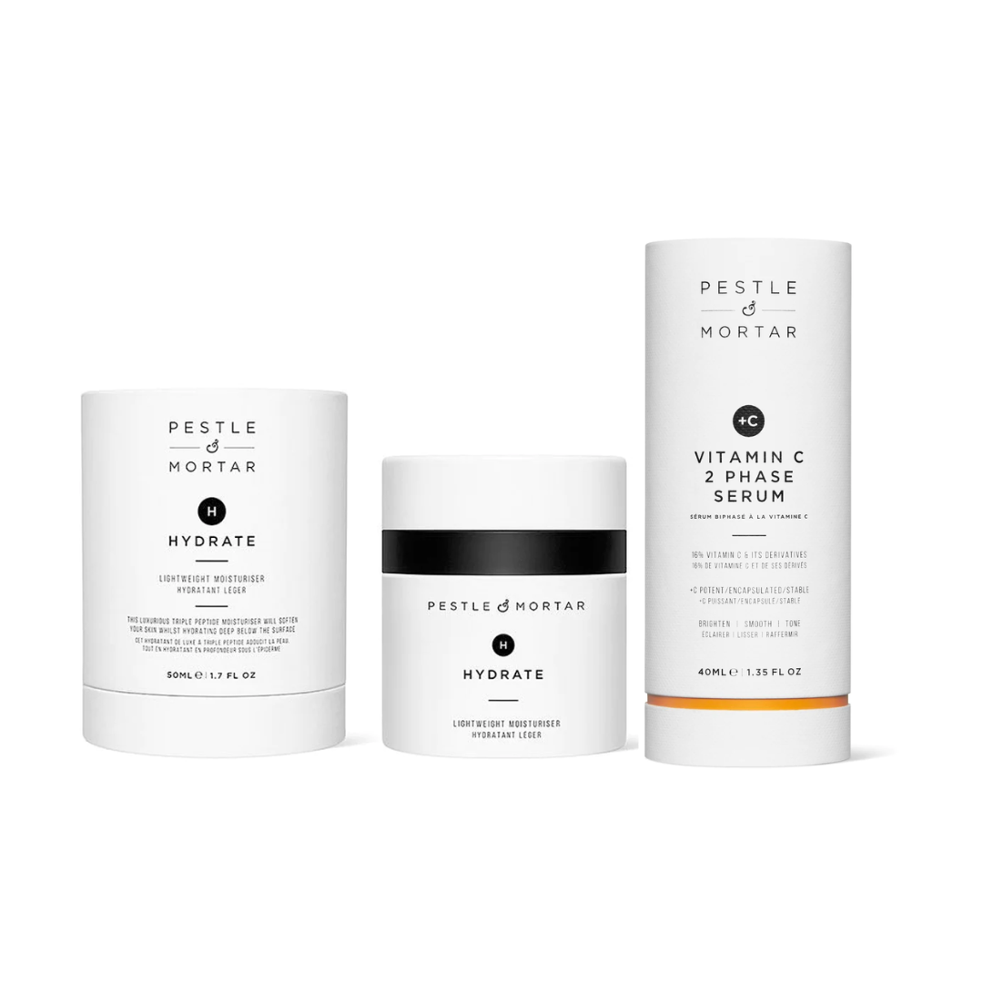 Pestle & Mortar Hydrate And Vit C Bundle