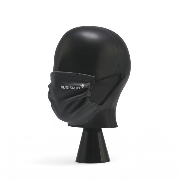 Purismio Reusable Mask Black 1Pk