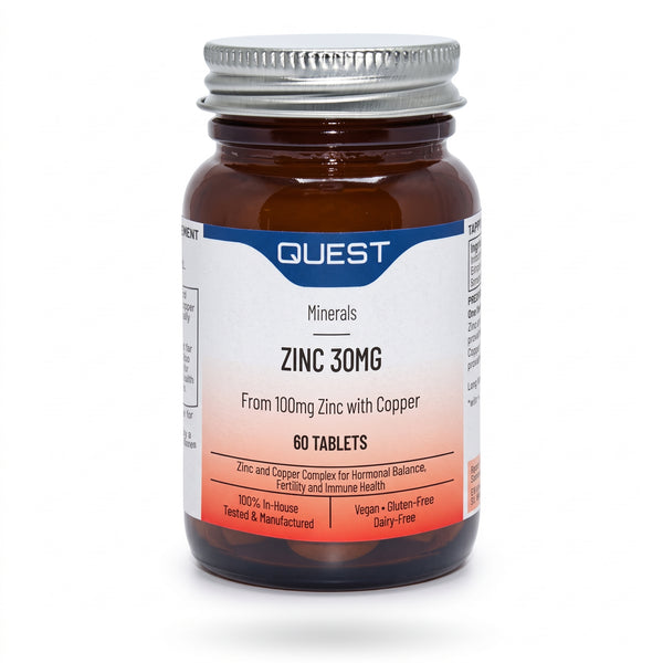 Quest Zinc Citrate 30Mg Tabs 60Pk