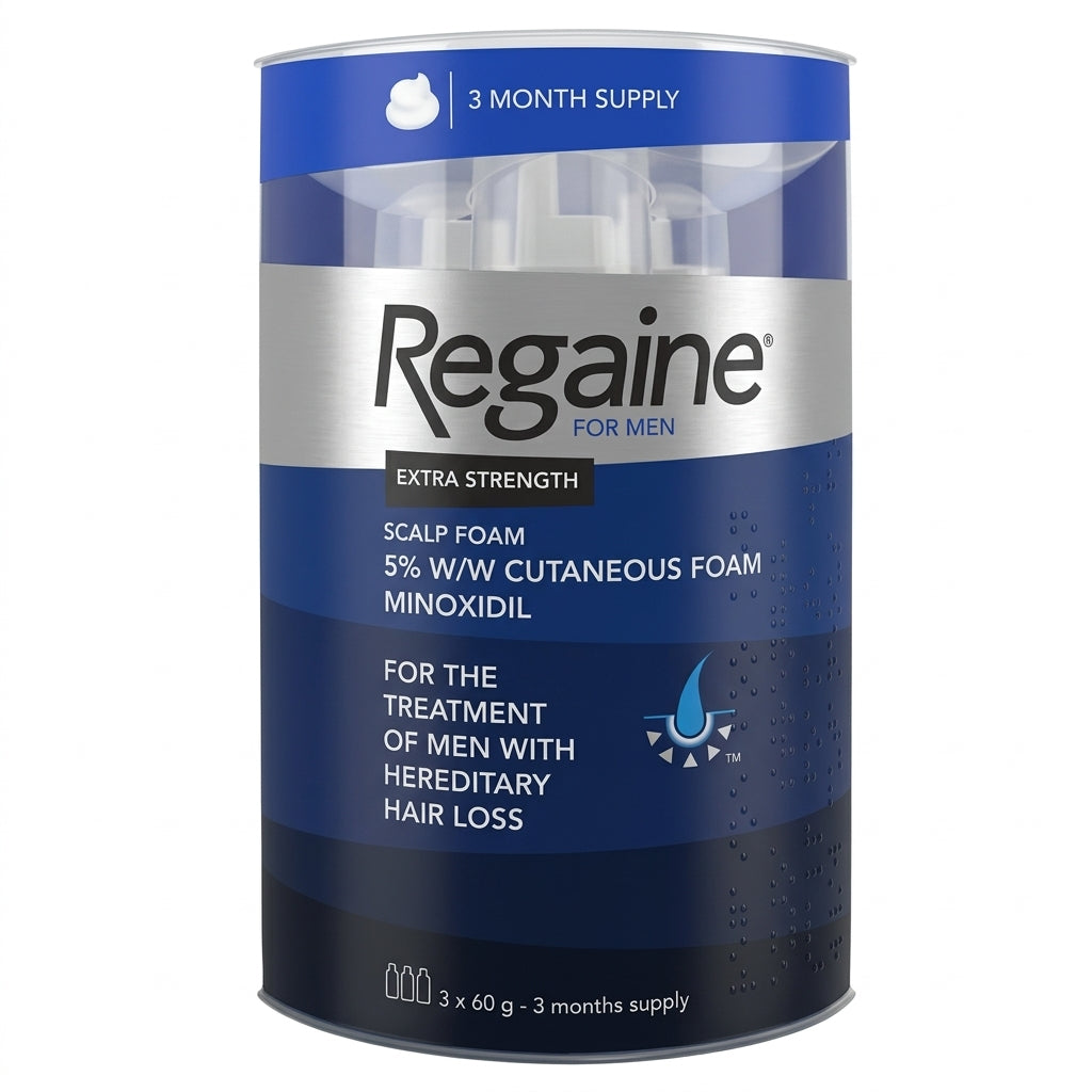 Regaine Men Foam 5% 3Pk