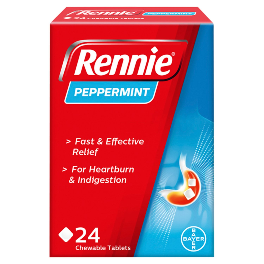 Rennie Peppermint 24Pk