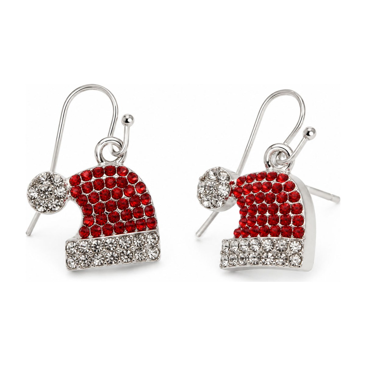 Santa Hat Drop Earrings