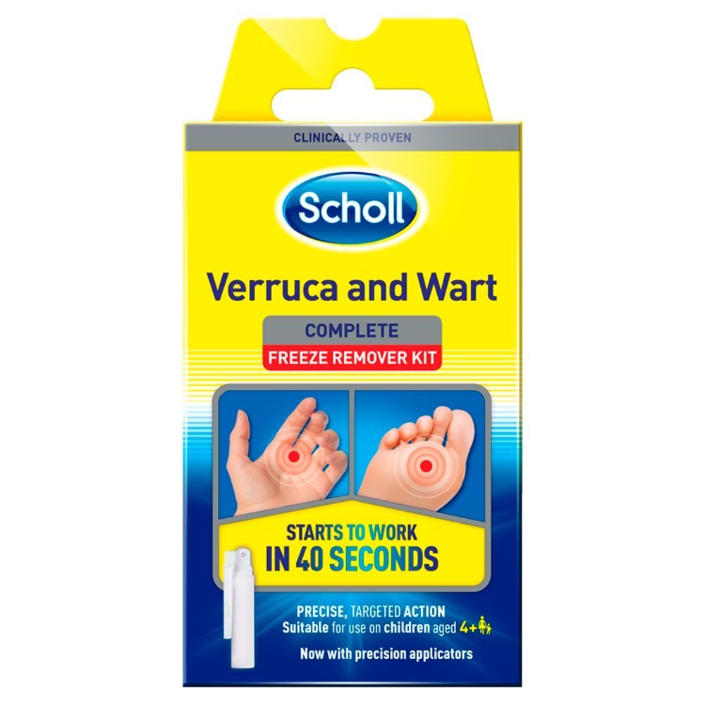 Scholl Verruca & Wart Freeze Spray 80Ml