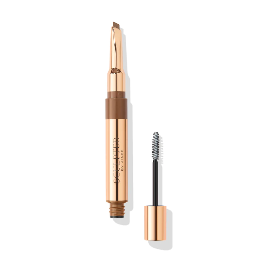 Sculpted By Aimee Shape & Set Brow Pencil & Fixing Gel (Soft Brown)