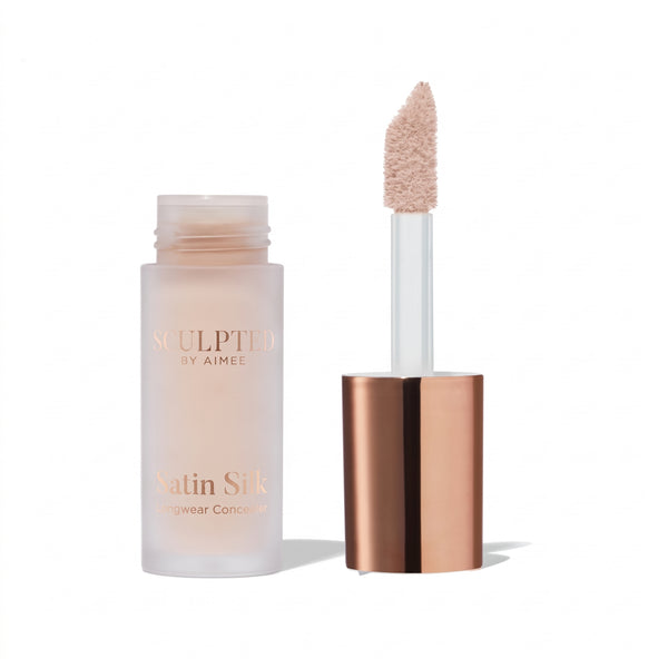 Sculpted By Aimee Sculpted Satin Silk Longwear Concealer- Beige