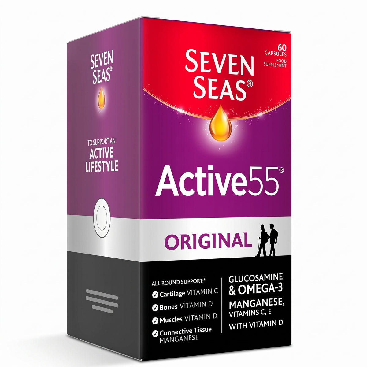 Seven Seas Active 55+ Original (60 Pk)