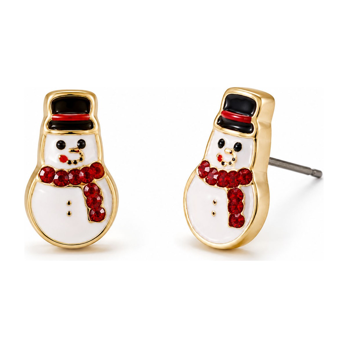 Snowman Stud Earrings