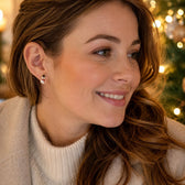 Snowman Stud Earrings