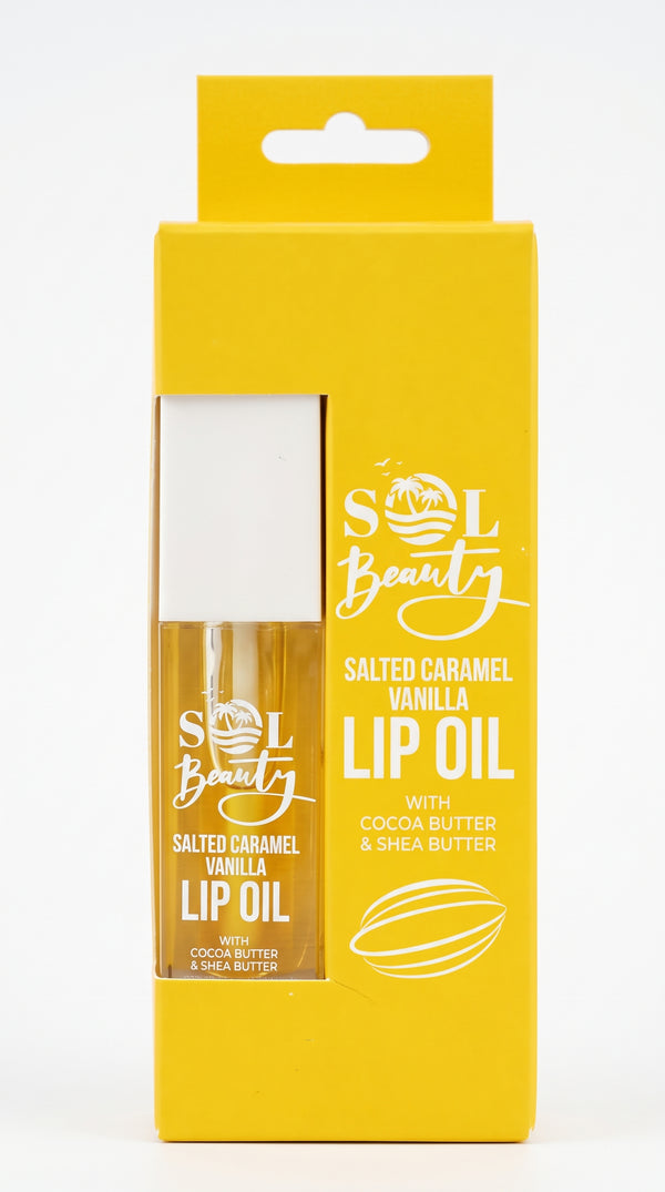 Sol Beauty Salted Caramel Vanilla Lip Oil
