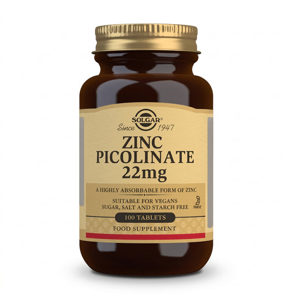 Solgar Zinc Picolinate 22Mg 100S