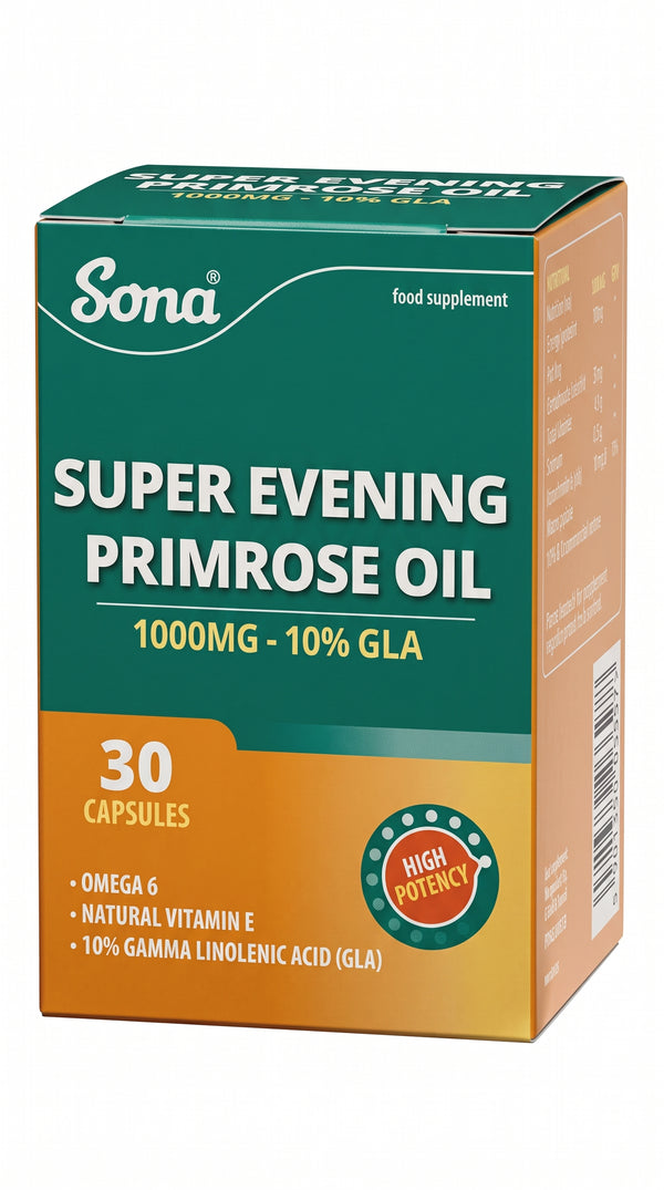 Sona Evening Primrose Oil 1000Mg Caps (30Pk)