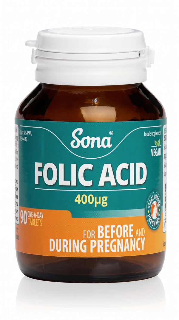 Sona Folic Acid 400Ug (90 Pk)
