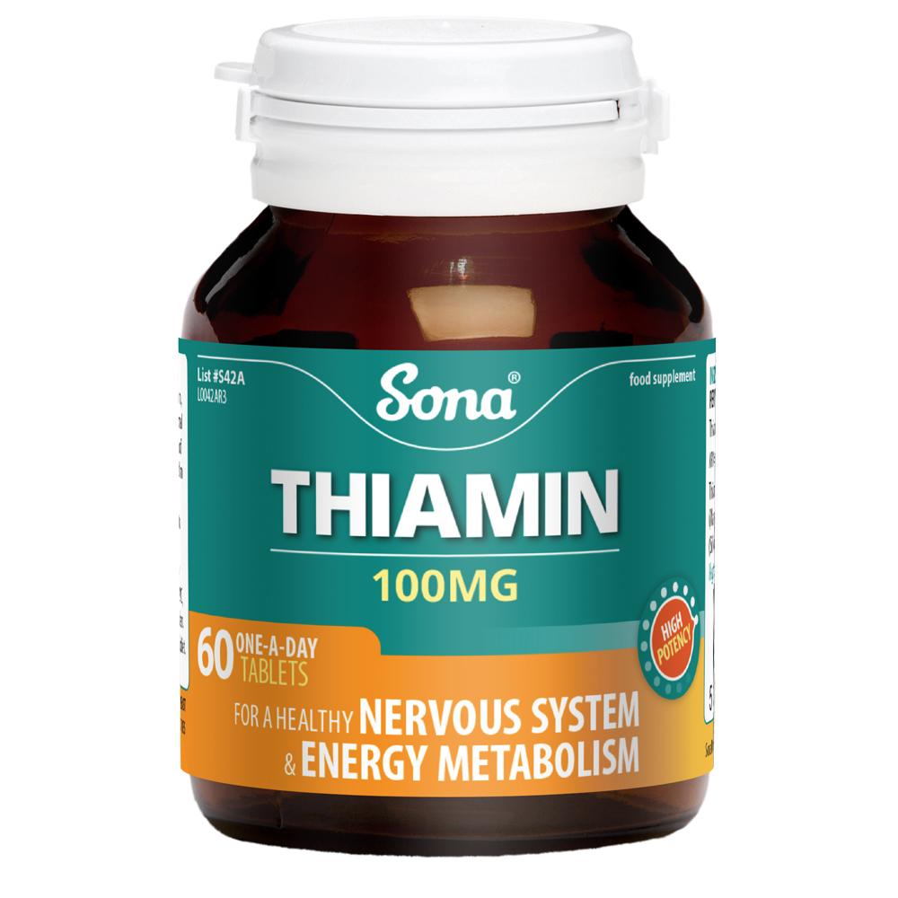 Sona Thiamin 100Mg 60Pk