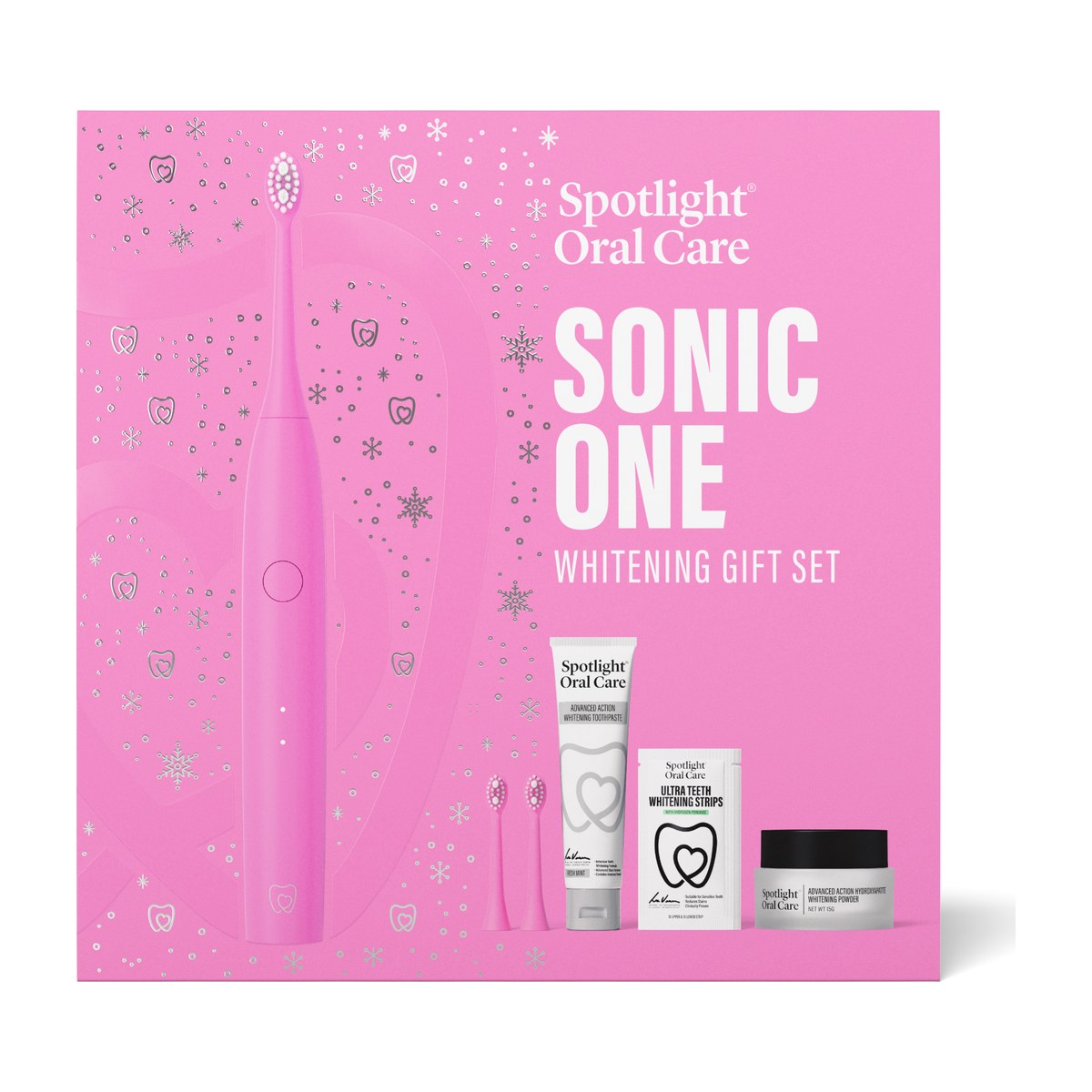 Sonic One Whitening Gift Set (pink)