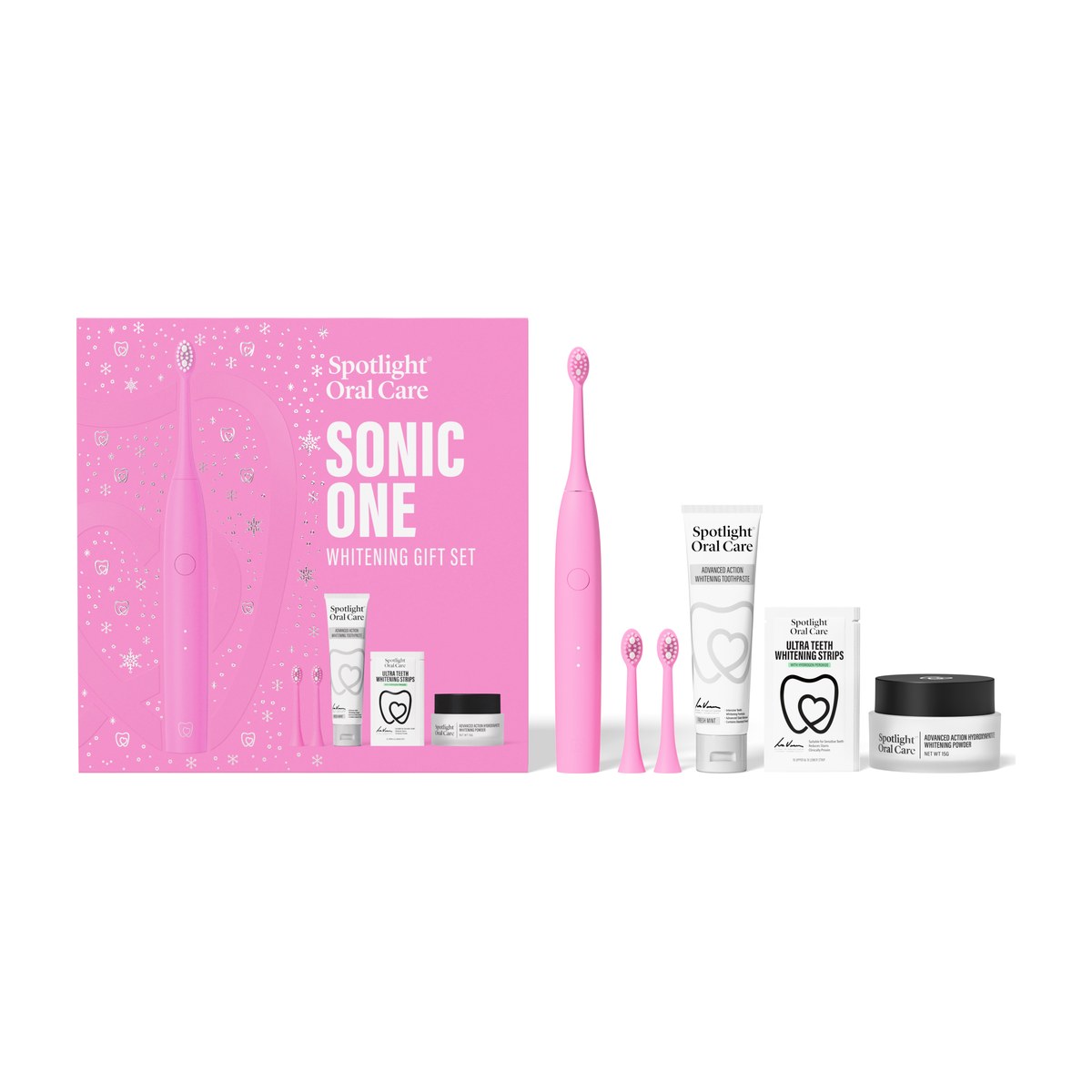 Sonic One Whitening Gift Set (pink)