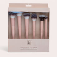 Sosu 6Pce Nude Premium Brush Collection Face Set