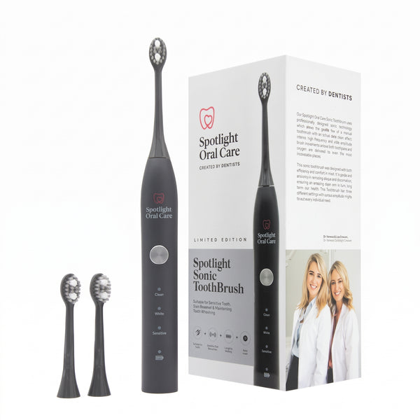 Spotlight Oral Care Graphite Grey Sonic Toothbrush