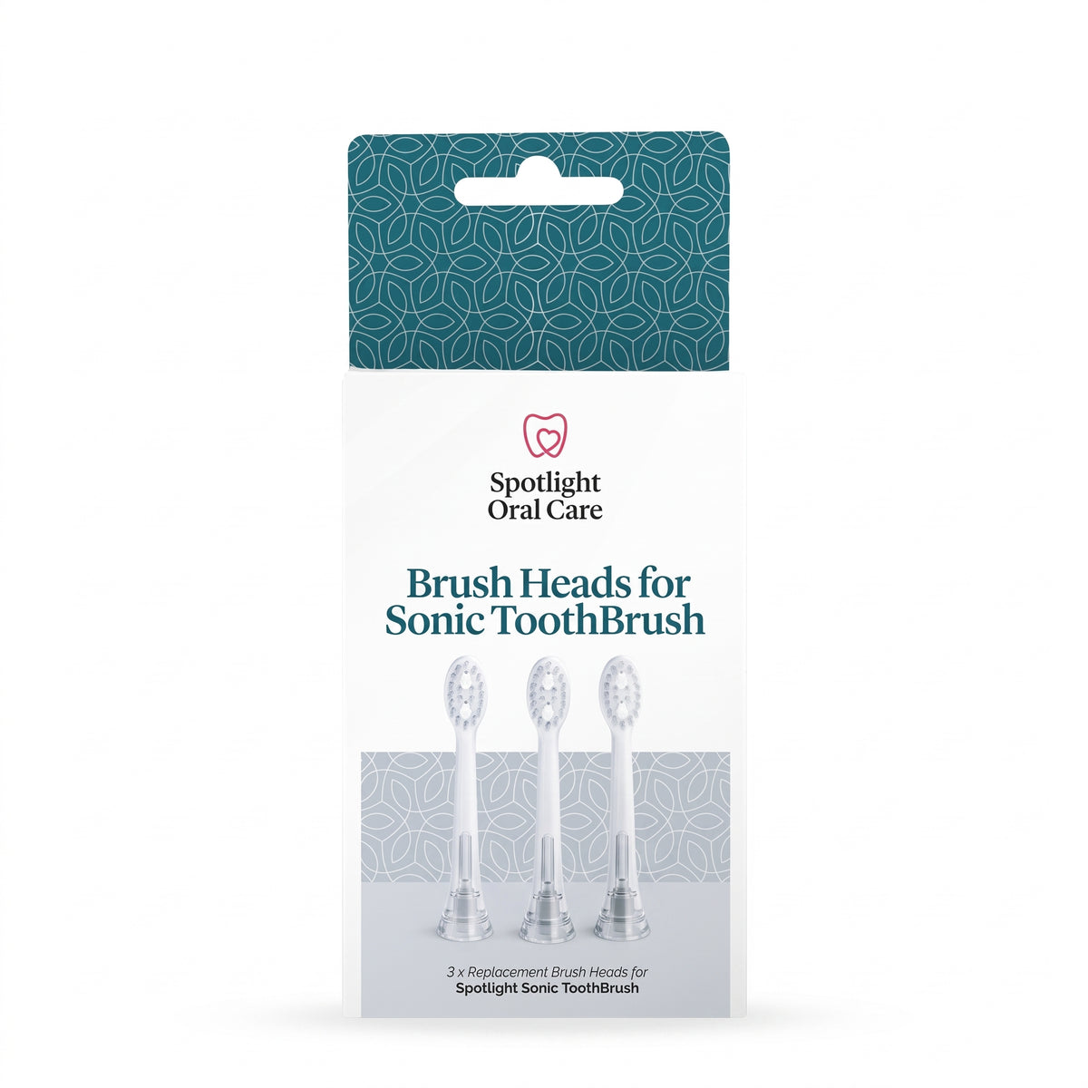 Spotlight Sonic Brush Heads 3Pk