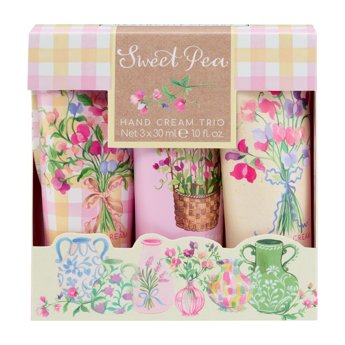 Sweet Pea Hand cream trio