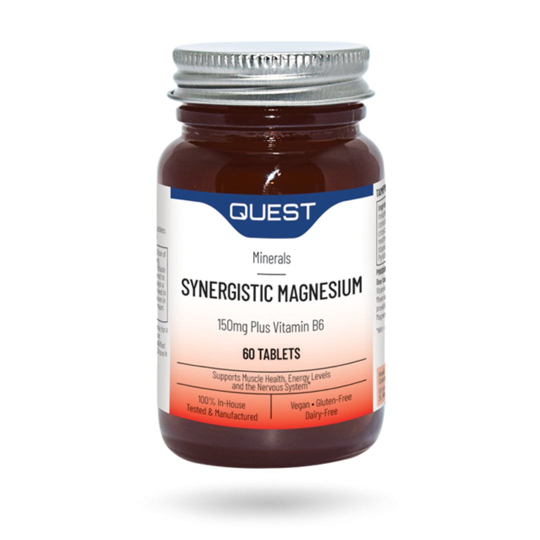Quest Synergistic Magnesium 150Mg Plus Vit B6