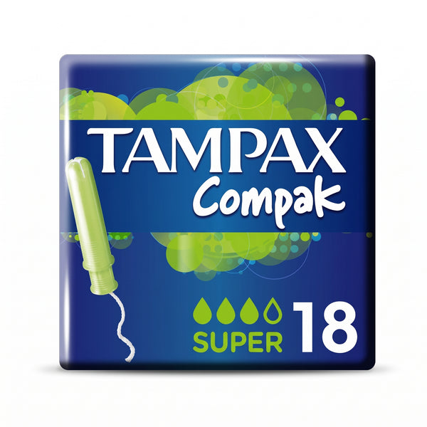Tampax Compak Super 18Pk
