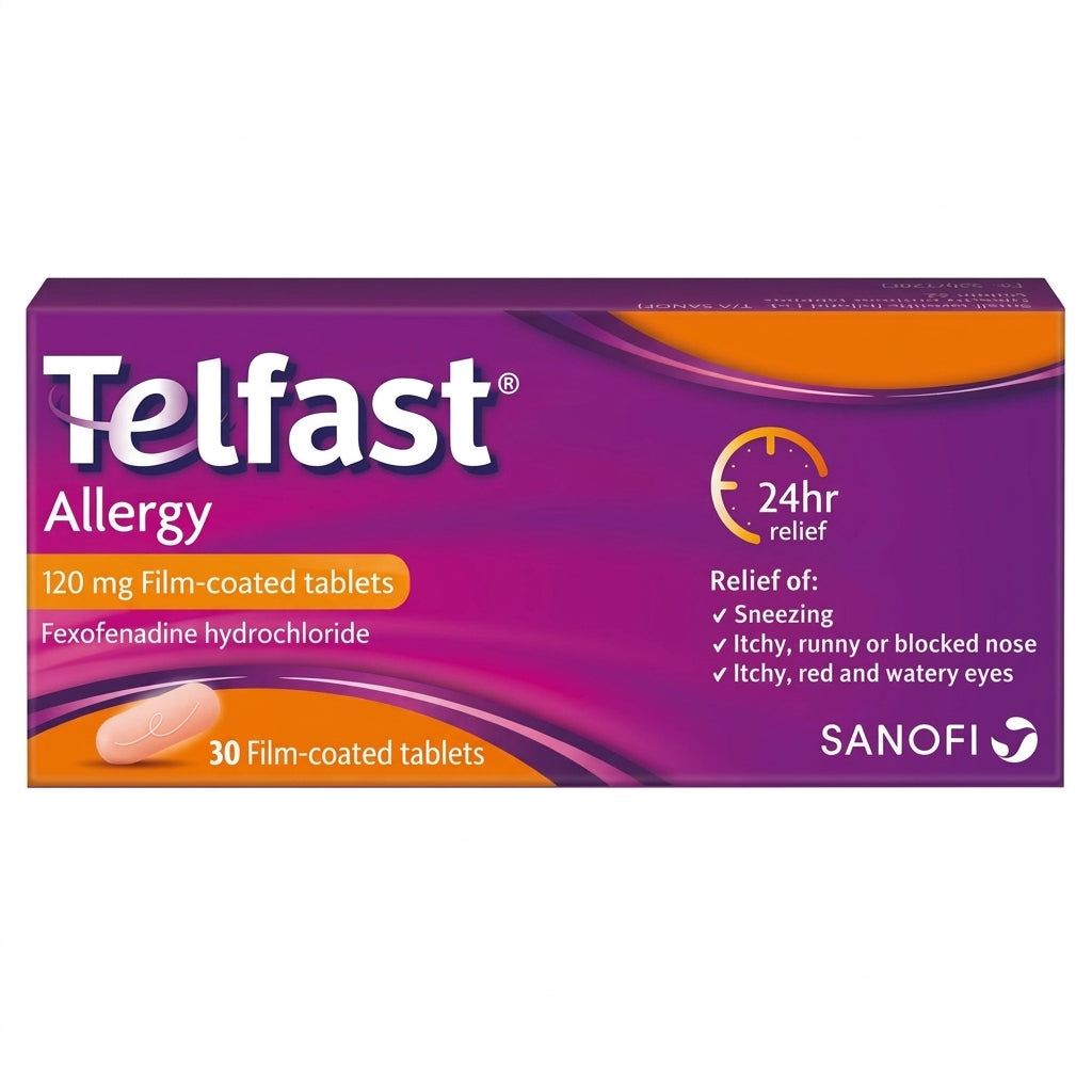 Telfast Allergy 120Mg Tabs 30Pk